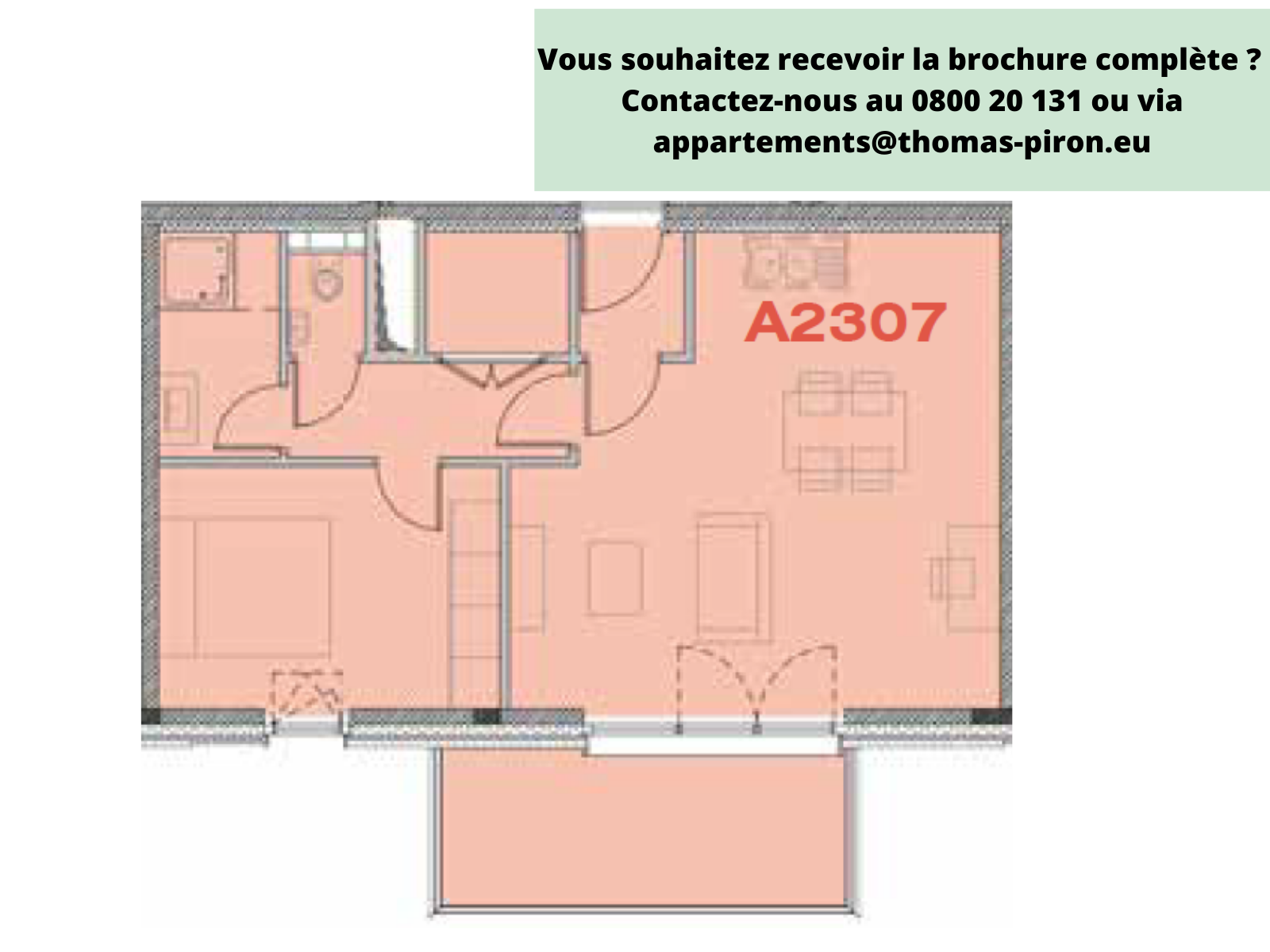 Appartement à vendre à Seraing 4100 181000.00€ 1 chambres 62.00m² - annonce 66381