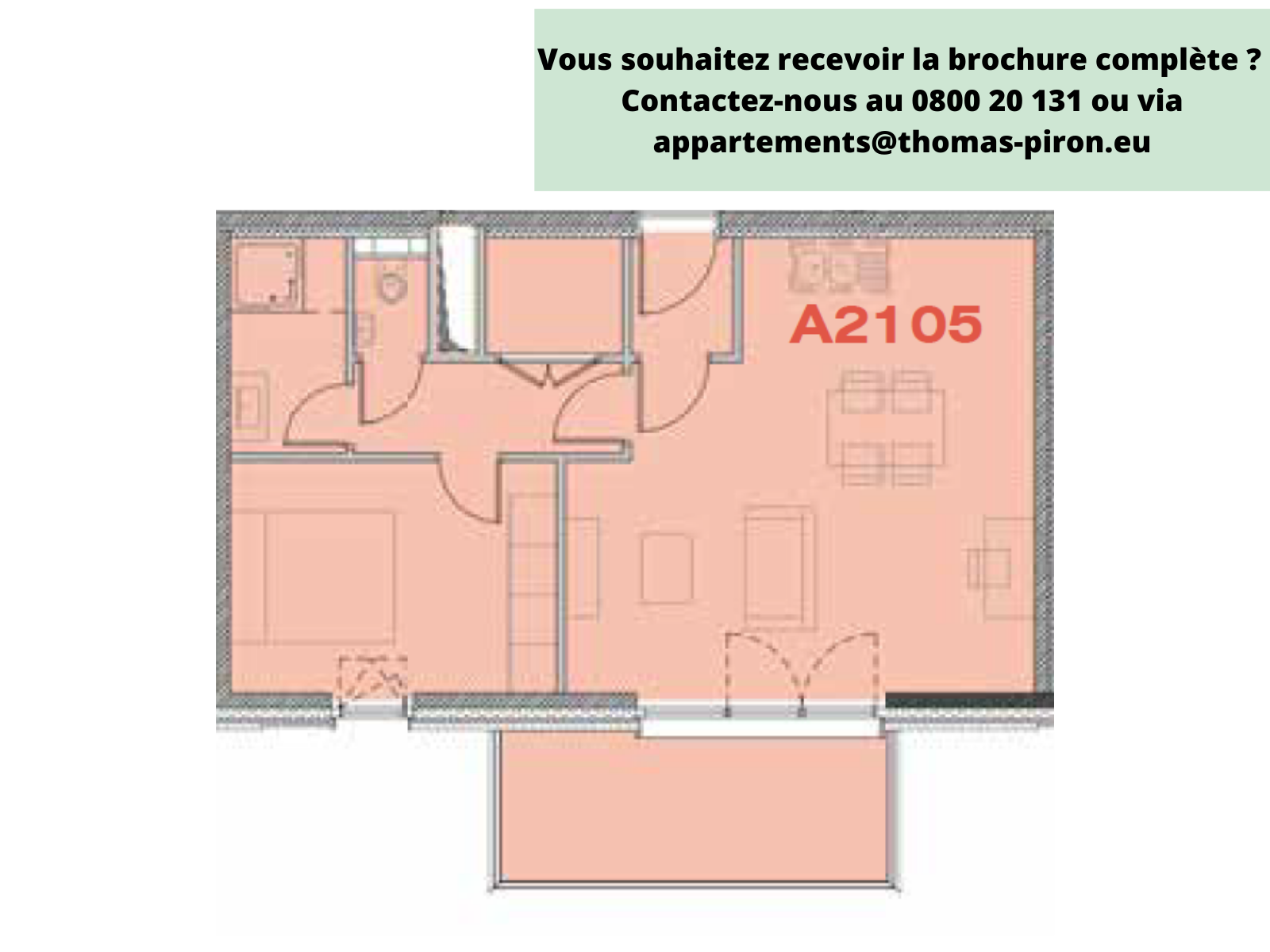 Appartement à vendre à Seraing 4100 175000.00€ 1 chambres 62.00m² - annonce 66641