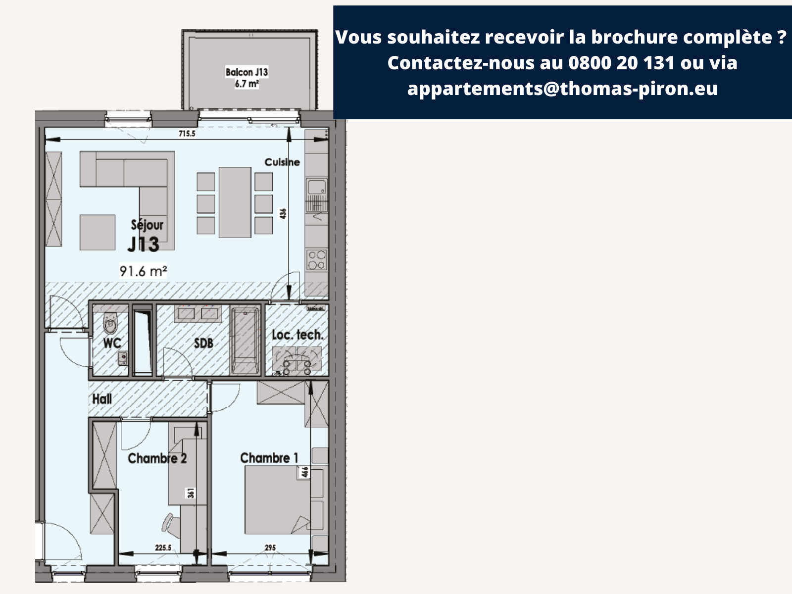 Appartement à vendre à Eupen 4700 0.00€ 2 chambres 92.00m² - annonce 108676
