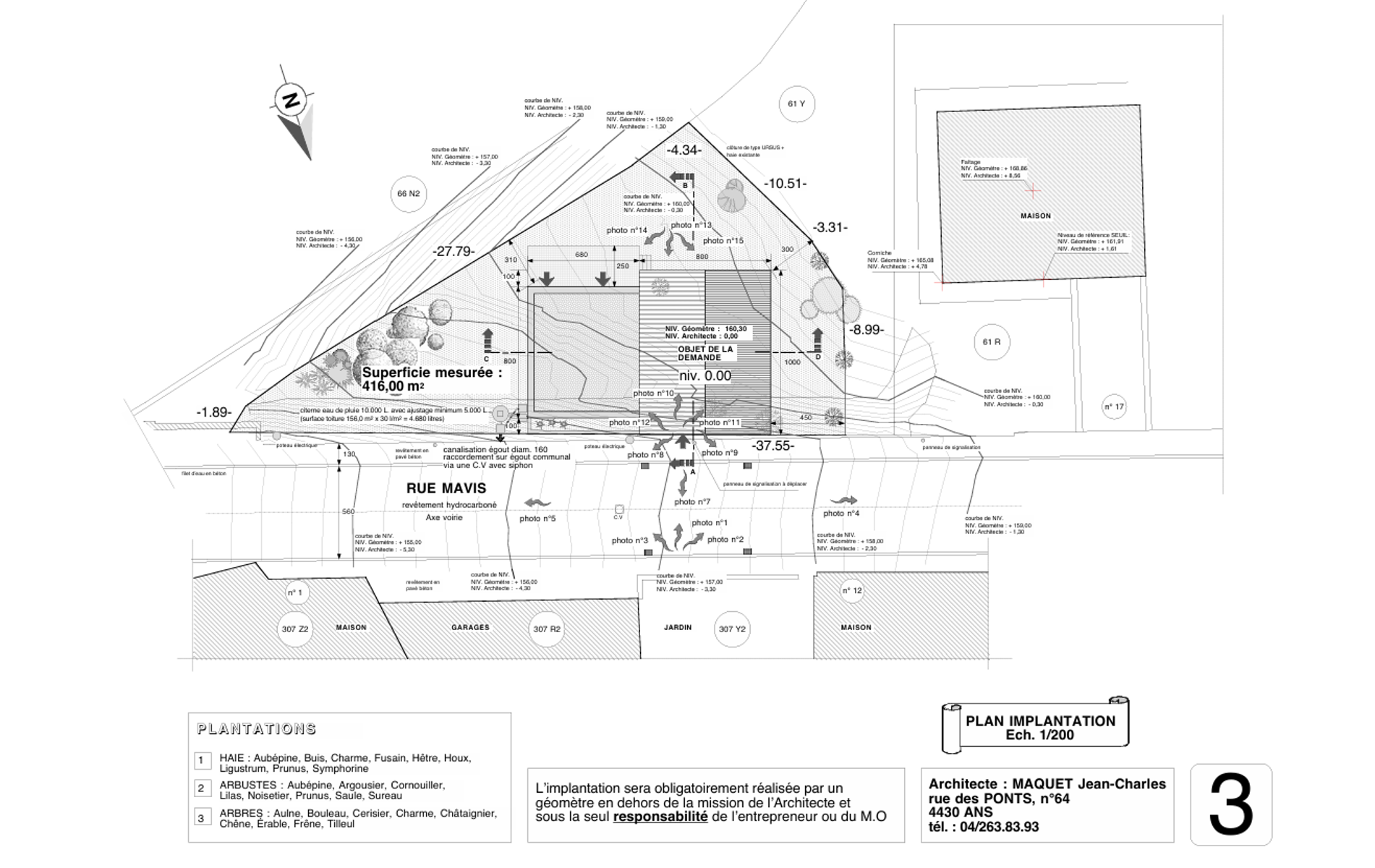 Terrain à vendre à Saint-Nicolas 4420 99000.00€  chambres m² - annonce 320504